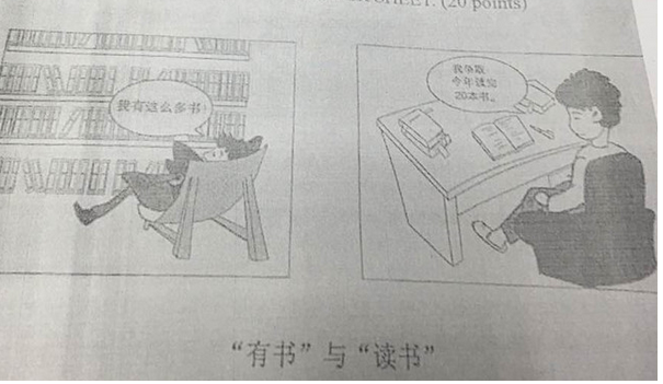 2017考研英語真題(一)大作文真題及參考范文——讀書