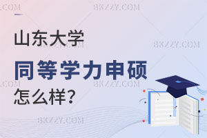 請問山東大學同等學力申碩怎么樣?