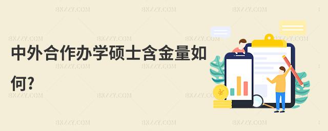 中外合作辦學碩士含金量如何?