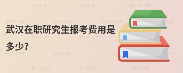 武漢在職研究生報考費用是多少?