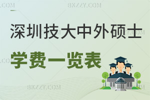 深圳技術(shù)大學(xué)中外合作辦學(xué)碩士學(xué)費一覽表，附上課方式
