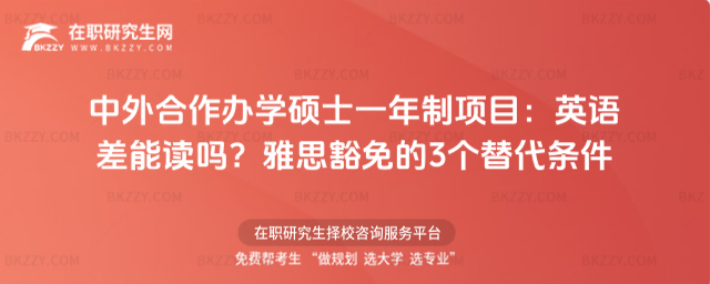 中外合作辦學碩士一年制項目 中外合作辦學碩士一年制項目